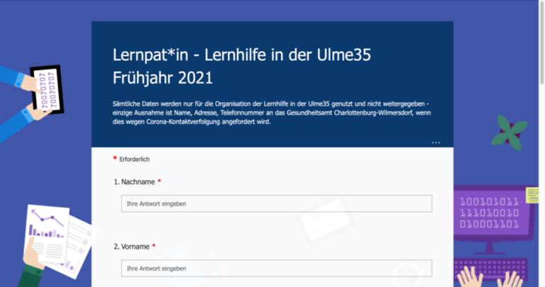 Lernpatinnen und -paten gesucht