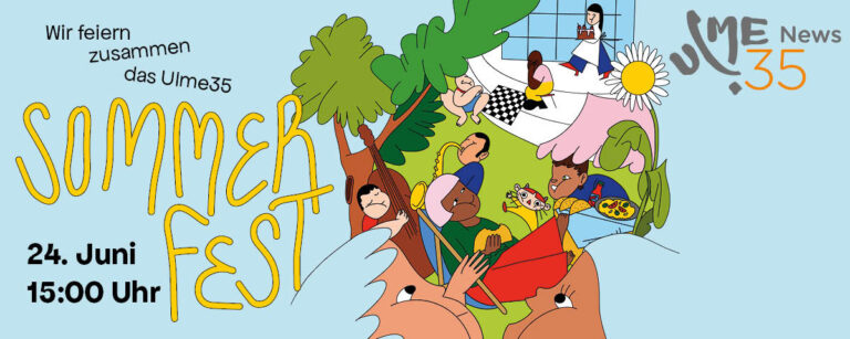Ulme35 im Juni: Sommerfest, Kino und Konzerte